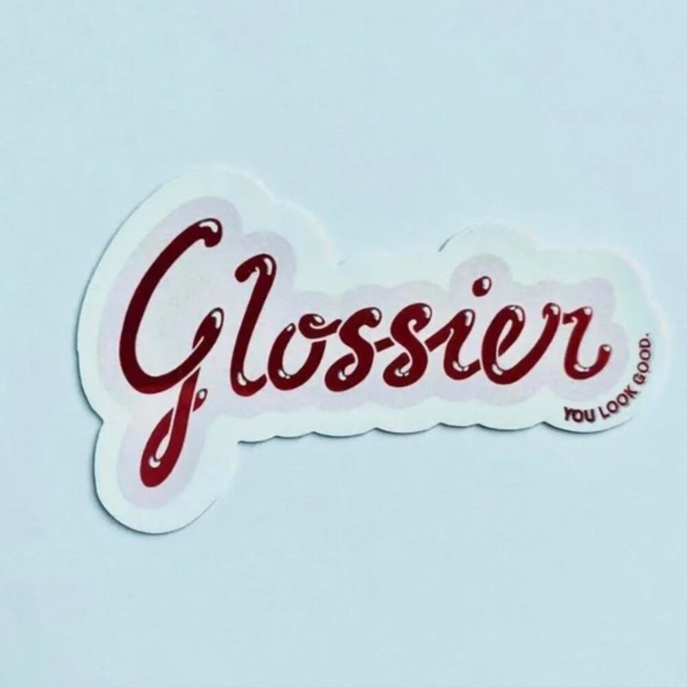 FREE Glossier Sticker